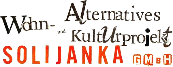 Solijanka Schriftzug