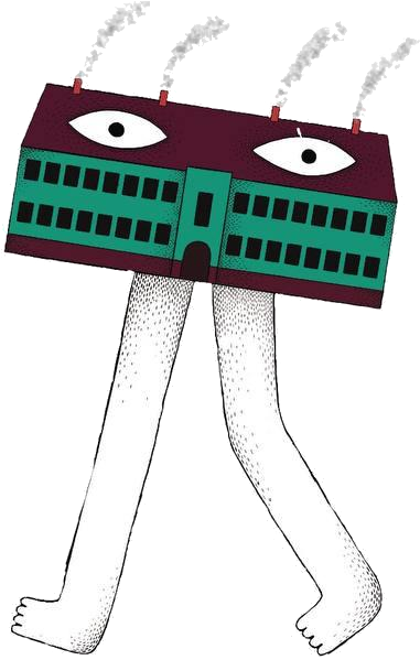 Solijanka Haus Zeichnung